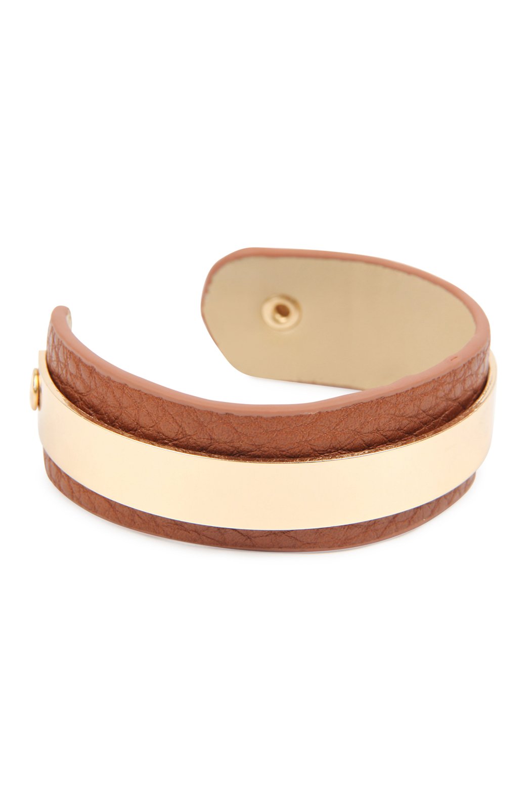 Simple Leather Cuff Bracelet - 4 COLORS -