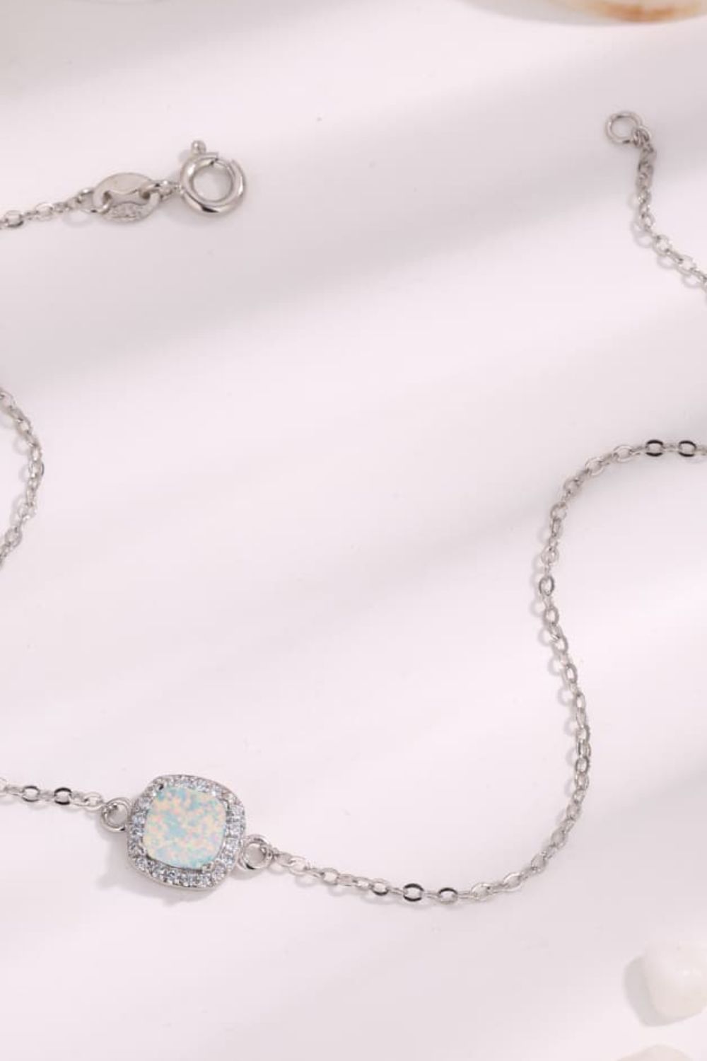 Opal Platinum-Plated Bracelet - T - 2 COLORS -