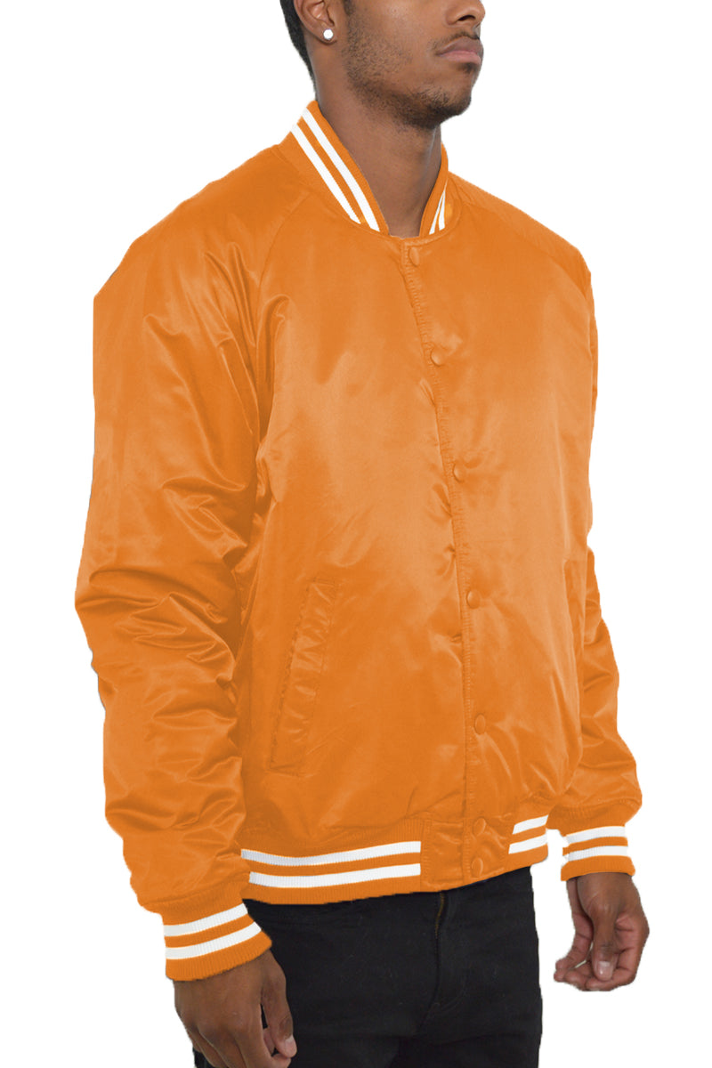 Classic Varsity Windbreaker Bomber Jacket - 1 COLOR -