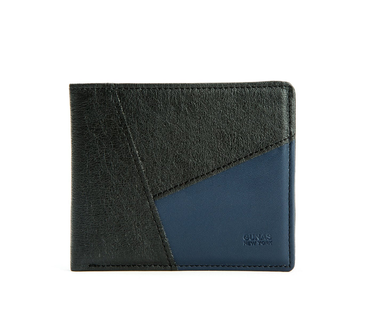 GUNAS NEW YORK - Woody - Blue Vegan Leather Wallet for Men - 1 COLOR