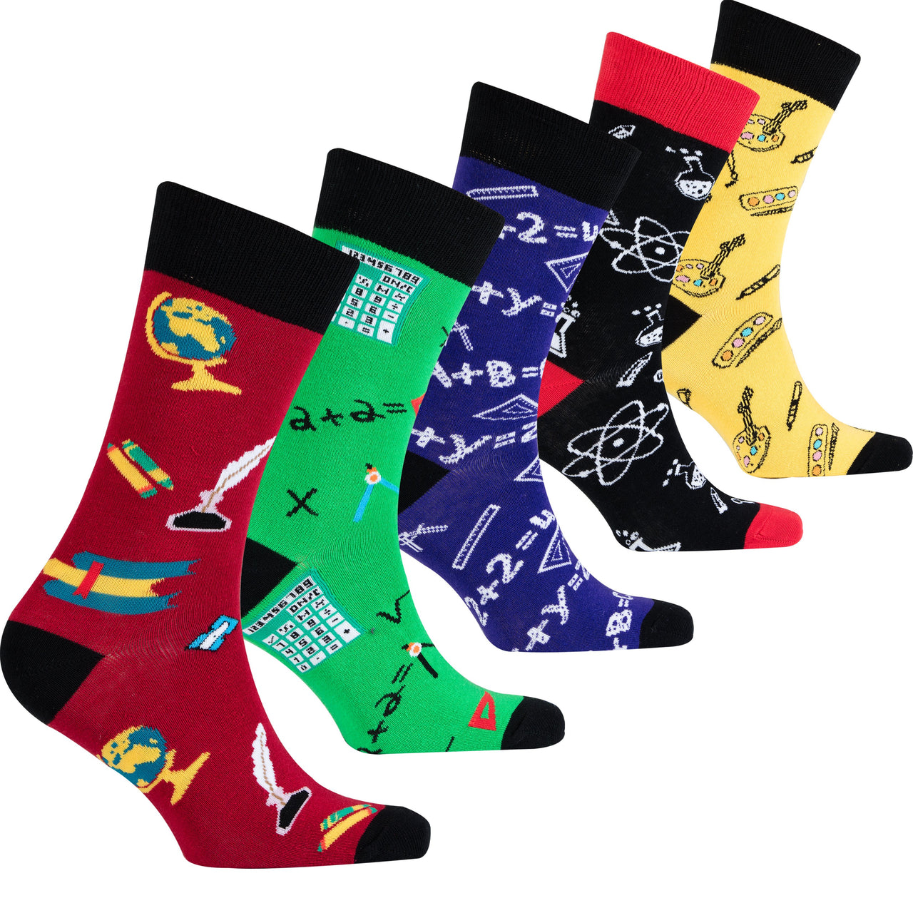 Men's Arts & Science Socks - 5 PACK -