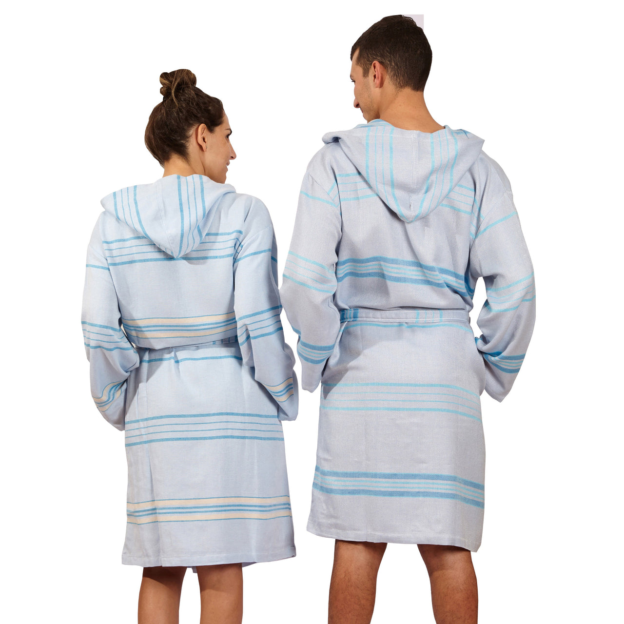 Hilana Upcycled Cotton - Antalya Unisex Bathrobe (SOLD AS EACH) - 1 COLOR -