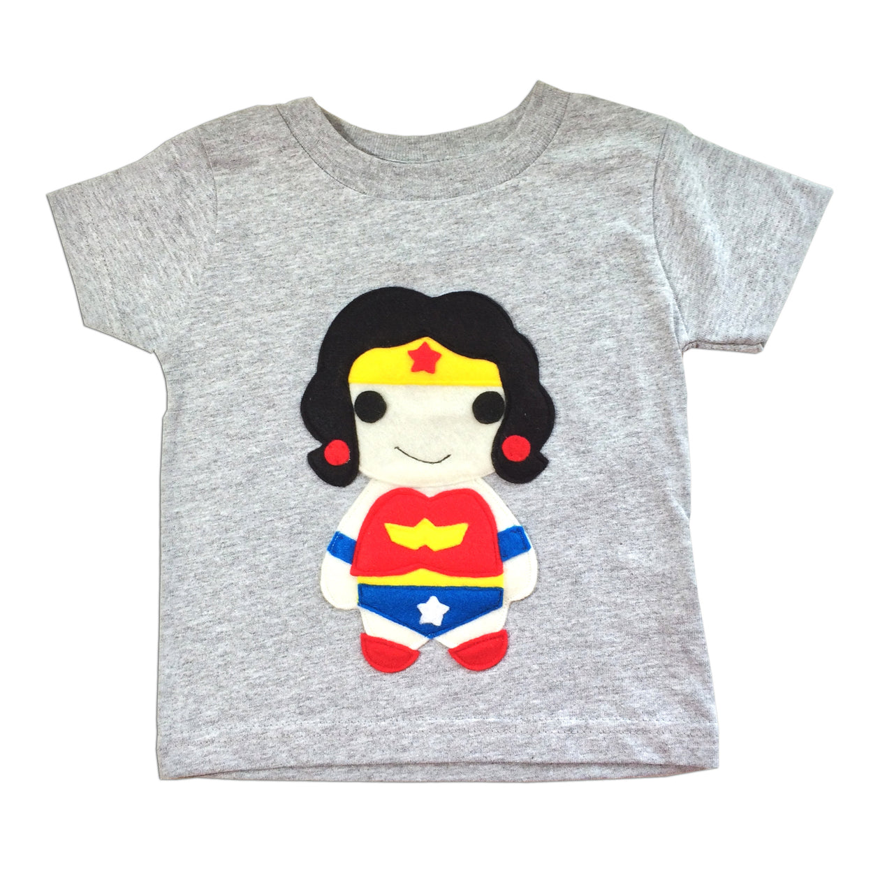 Kids Superhero Shirt - Wonder Girl - 1 COLOR -