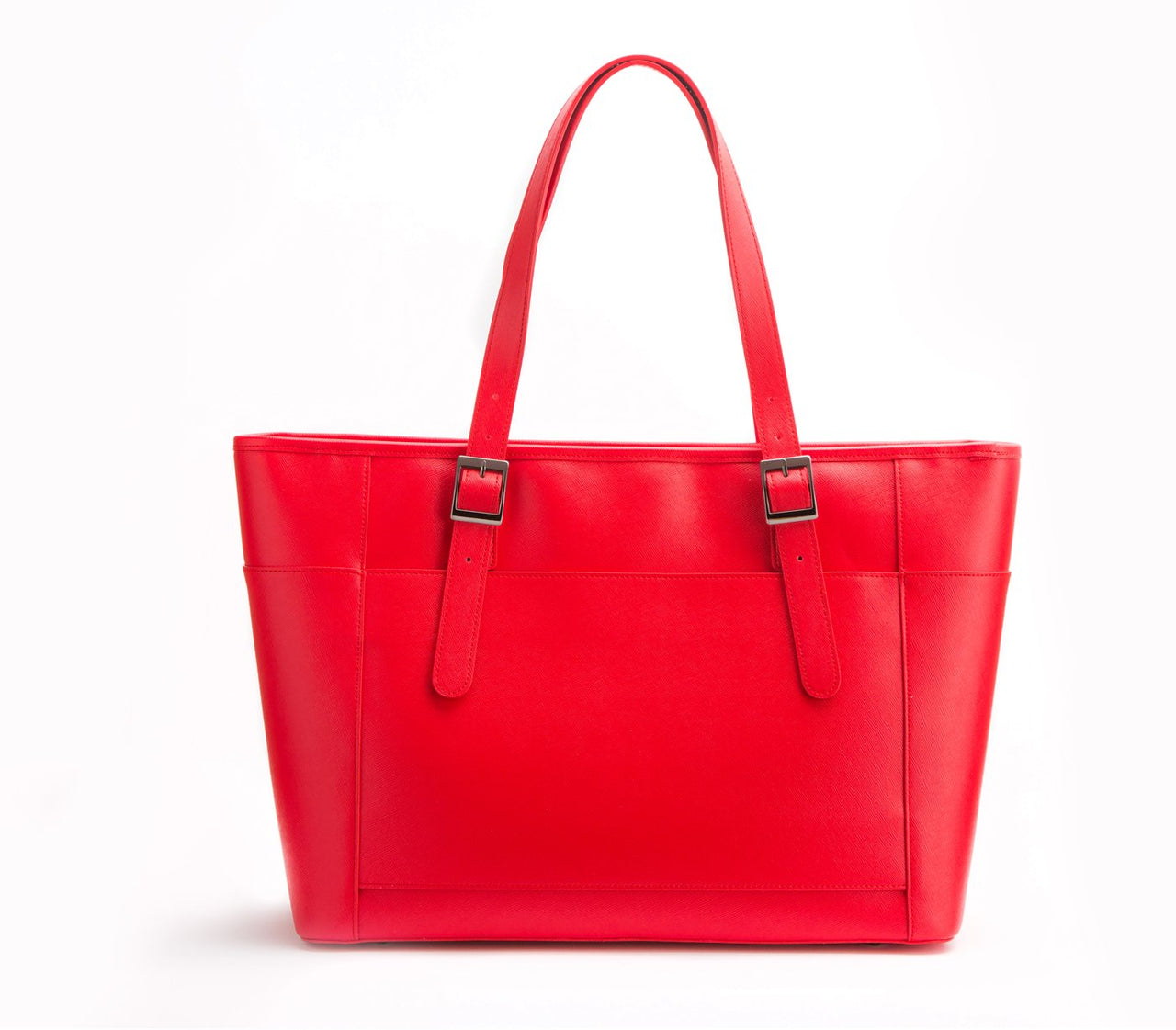 GUNAS NEW YORK - Miley - Red Vegan Leather Laptop Bag - 1 COLOR -