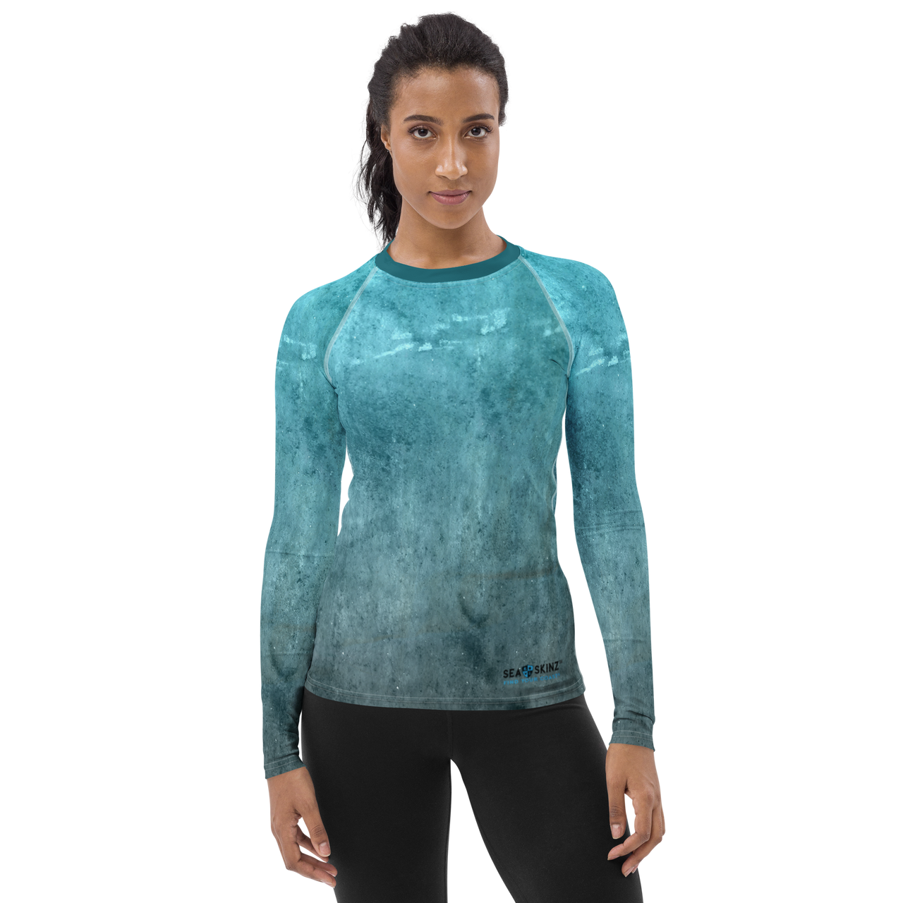 FYC - Women's Oceanic Sea Skinz Performance Rash Guard UPF 40+ - 1 COLOR -