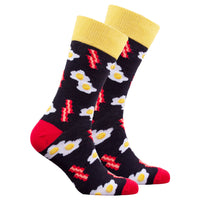 Thumbnail for Men's Bacon & Eggs Socks - 1 COLOR -