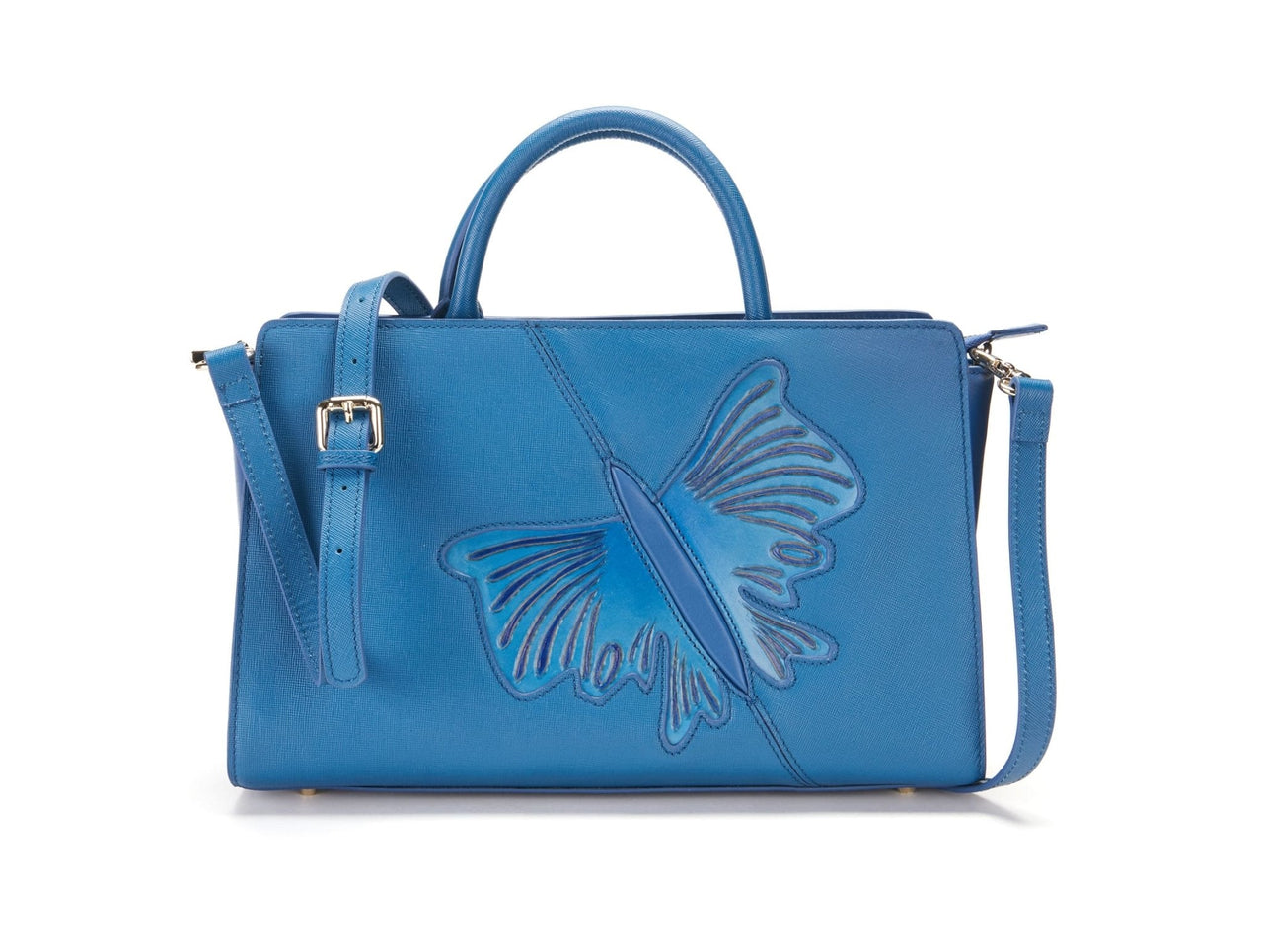 Bellorita - Butterfly Blue Satchel - 1 COLOR -