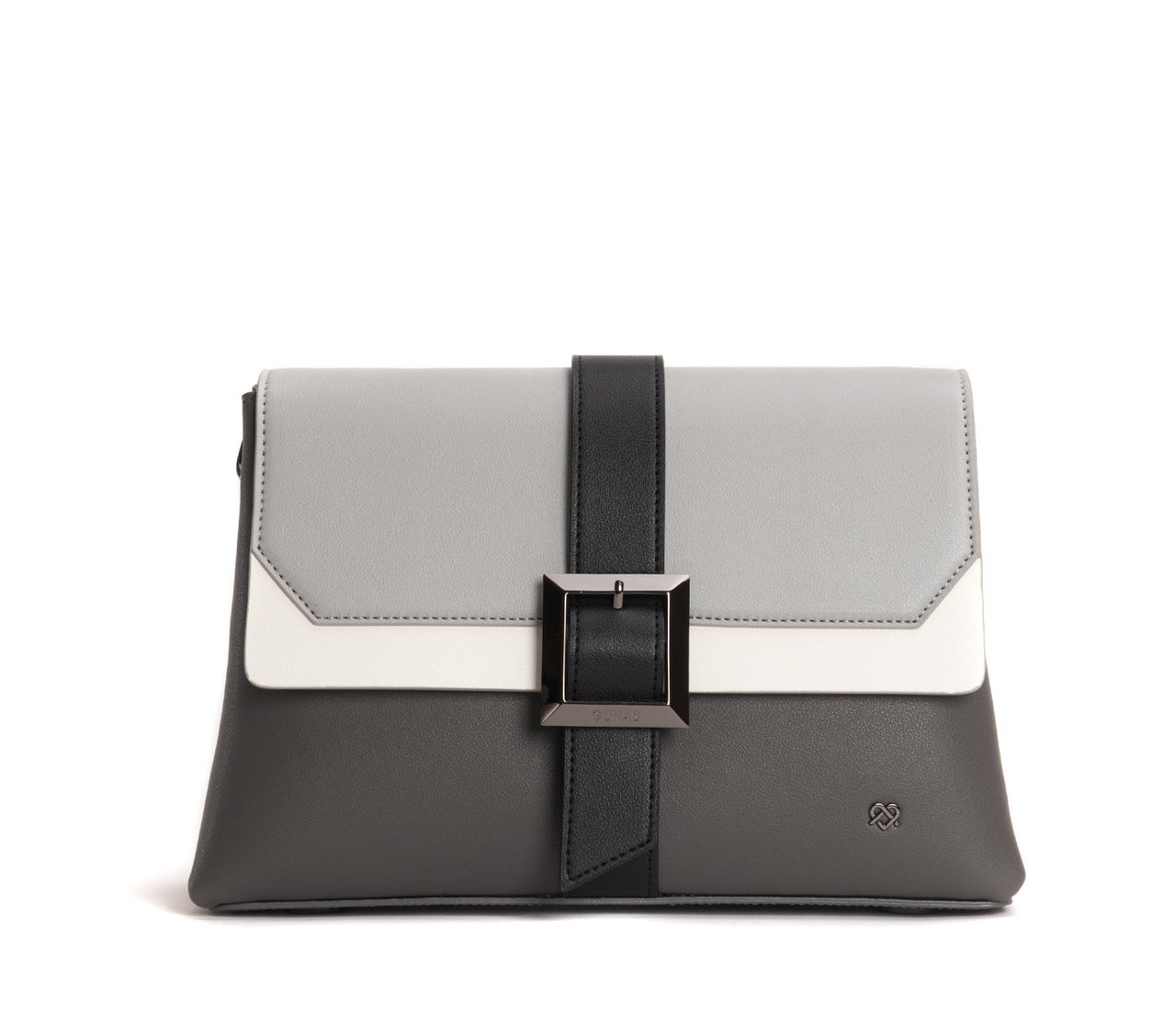 GUNAS NEW YORK - Emily - Grey Crossbody/Clutch Bag - 1 COLOR -