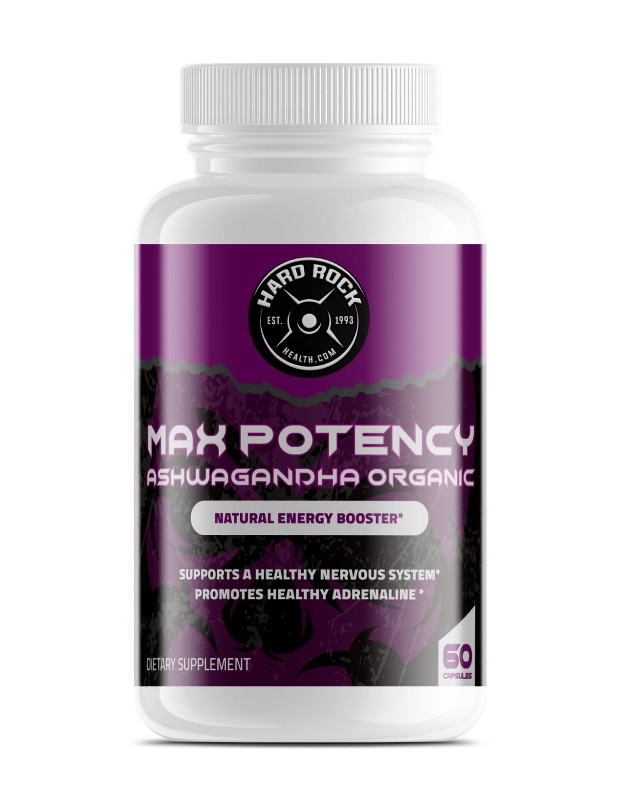 Max Potency Organic Ashwagandha - Natural Energy Booster