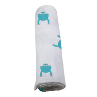 Thumbnail for Newcastle - Space Robot Cotton Muslin Swaddle -