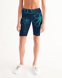 Thumbnail for FYC - Women's Active Comfort Aloha Mid-Rise Bike Shorts - 1 COLOR -