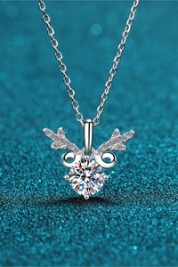 Thumbnail for 1 Carat Moissanite 925 Sterling Silver Necklace