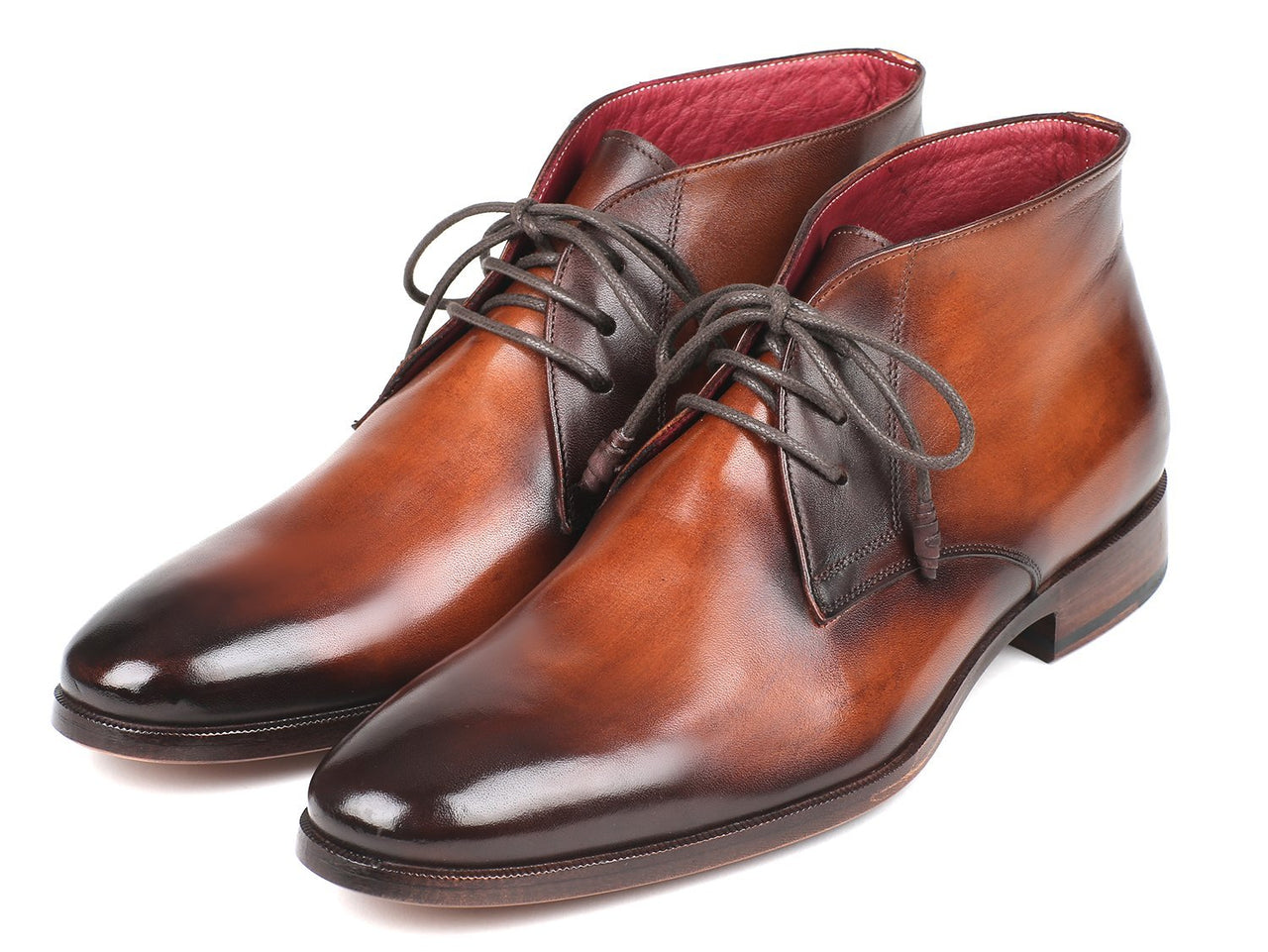 Paul Parkman - Chukka Boots Camel & Brown -