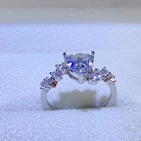 Thumbnail for 1 Carat Moissanite 925 Sterling Silver Ring