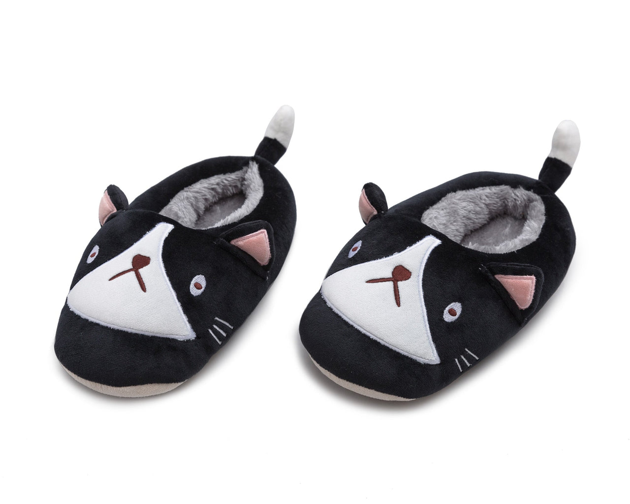 Cat Plushie Slippers - 2 COLORS -