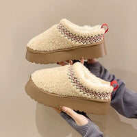 Thumbnail for Braided Platform Slippers - T - 2 COLORS -