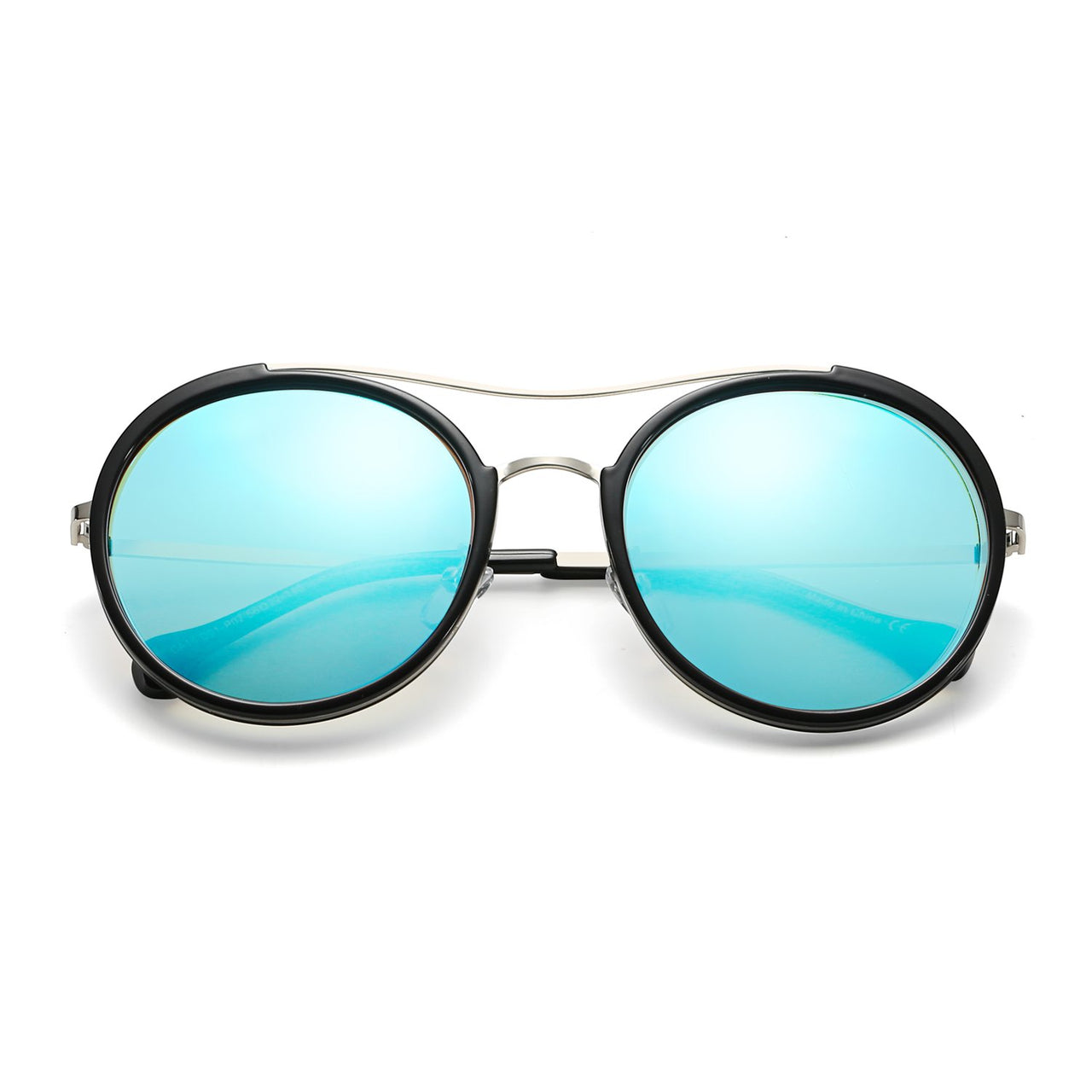 Emporia | CA14 - Retro Polarized Lens Circle Round Sunglasses - 6 COLORS -