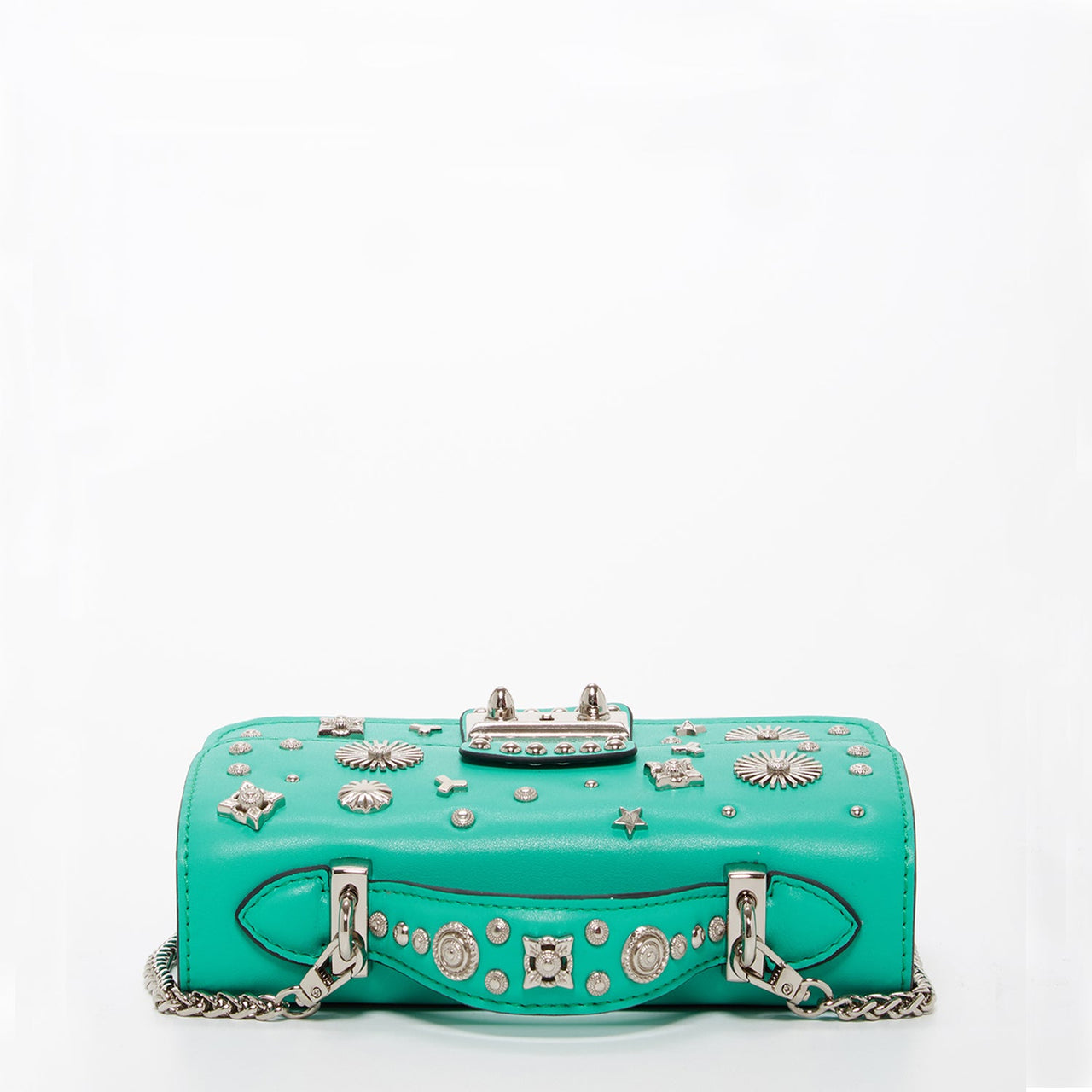 The Hollywood Green Purse With Studs -