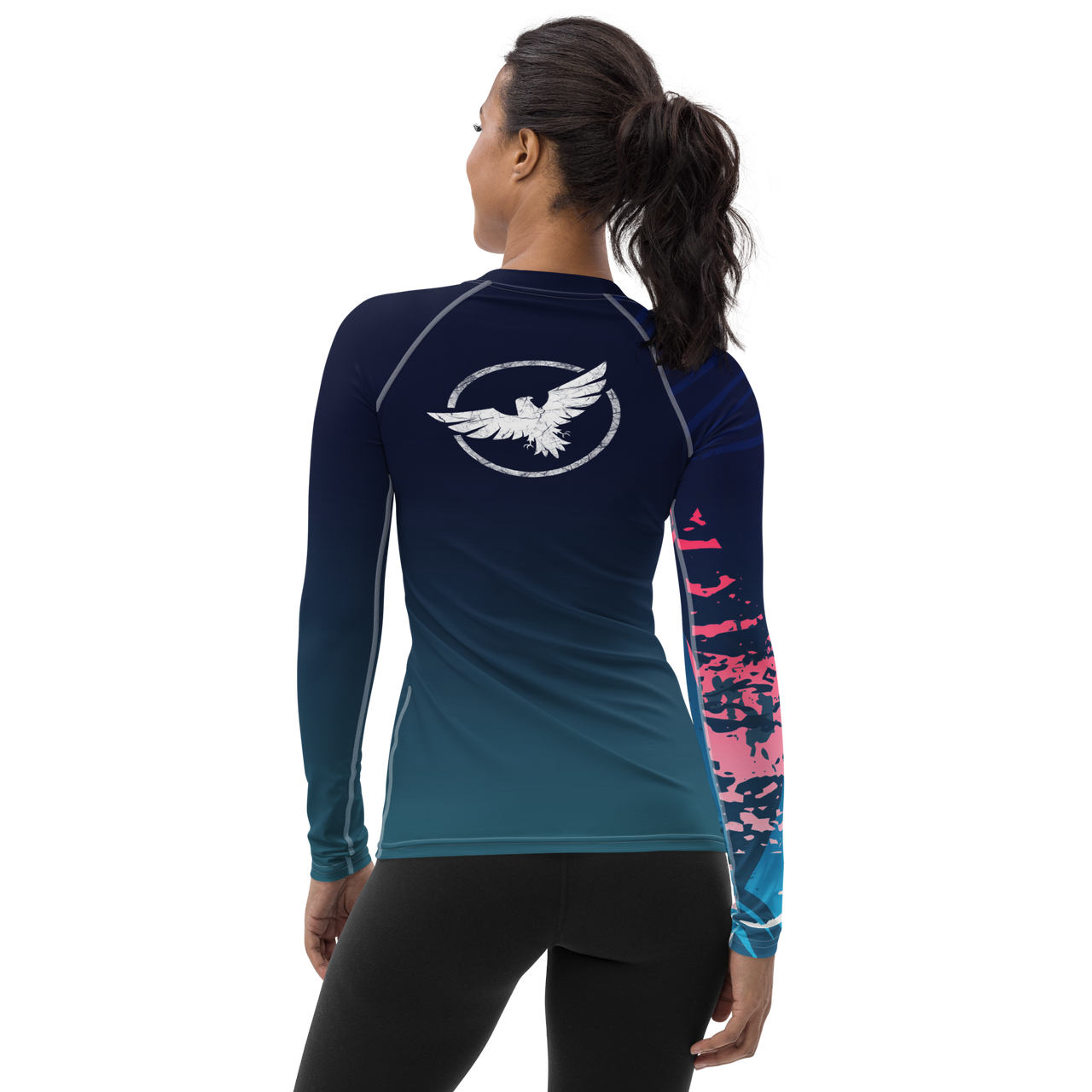 FYC - Women's Victory Sleeve Performance Rash Guard UPF 40+ - 1 COLOR -