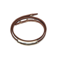 Thumbnail for ClaudiaG - Buckled Leather Bracelet - Sienna - 1 COLOR -