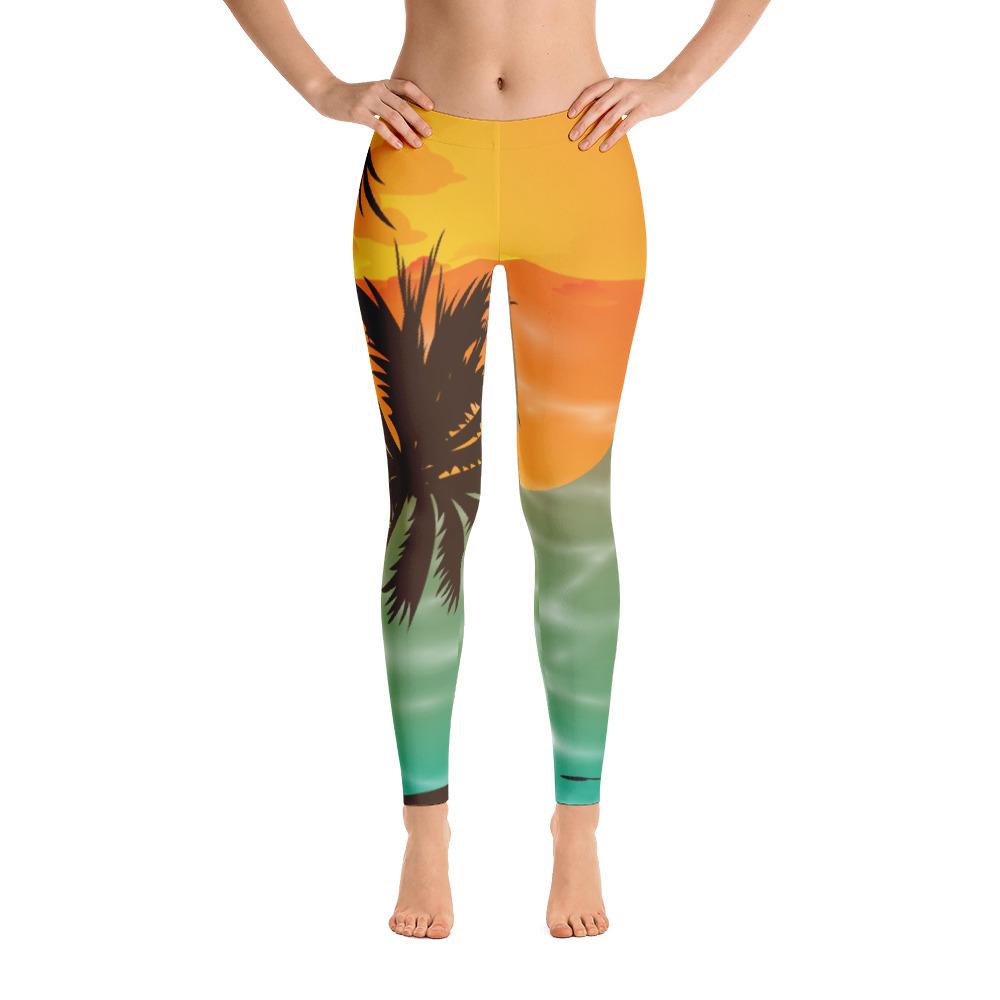 FYC - Women's All Day Comfort Original Sunset Full Length Leggings - 1 COLOR -