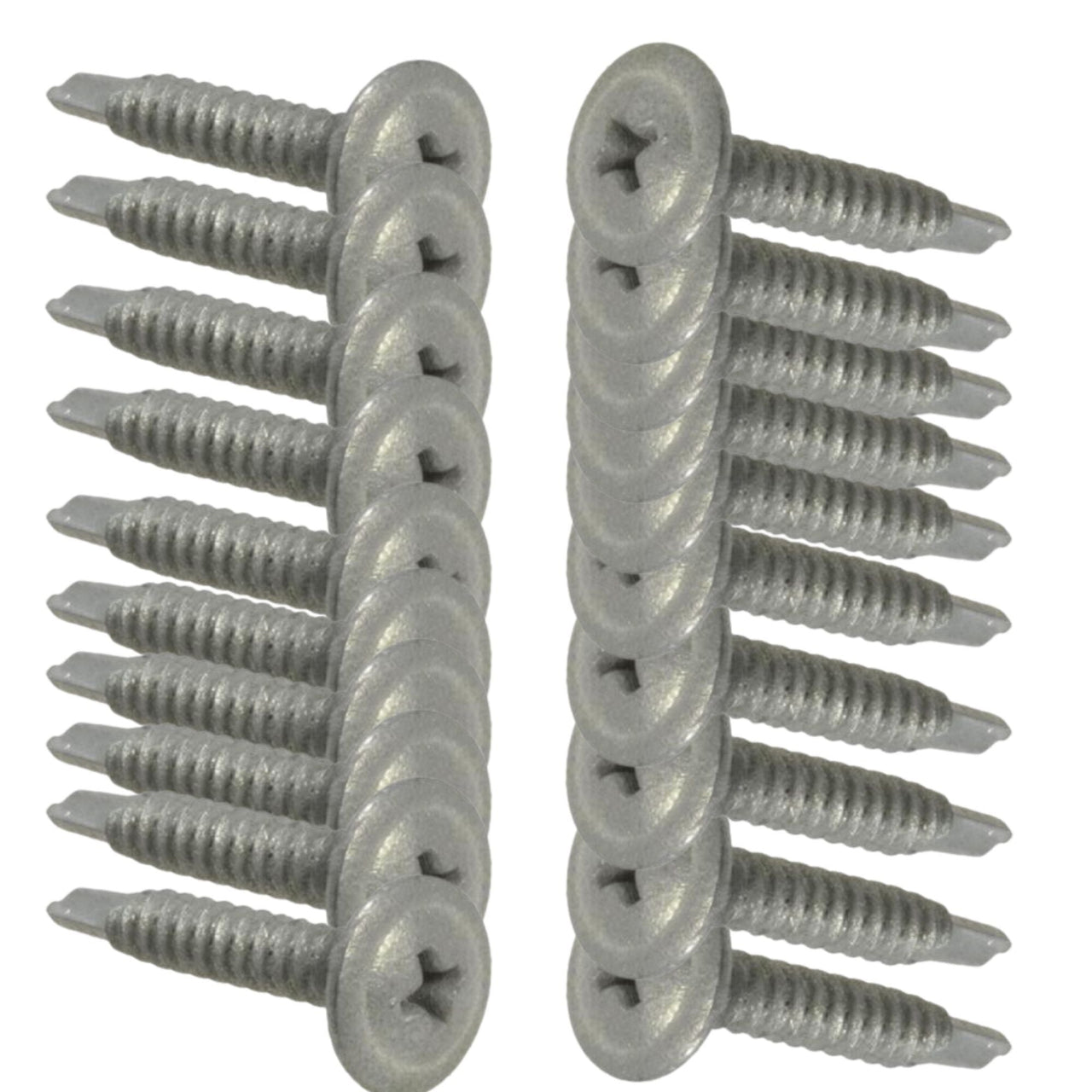 Cement Sheet & Blueboard Green Wall Screws 20pcs -