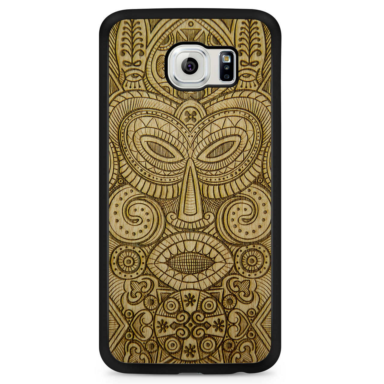 MMORE - Tribal Mask - Wooden phone case - FITS 56 PHONES - FIND YOURS! -