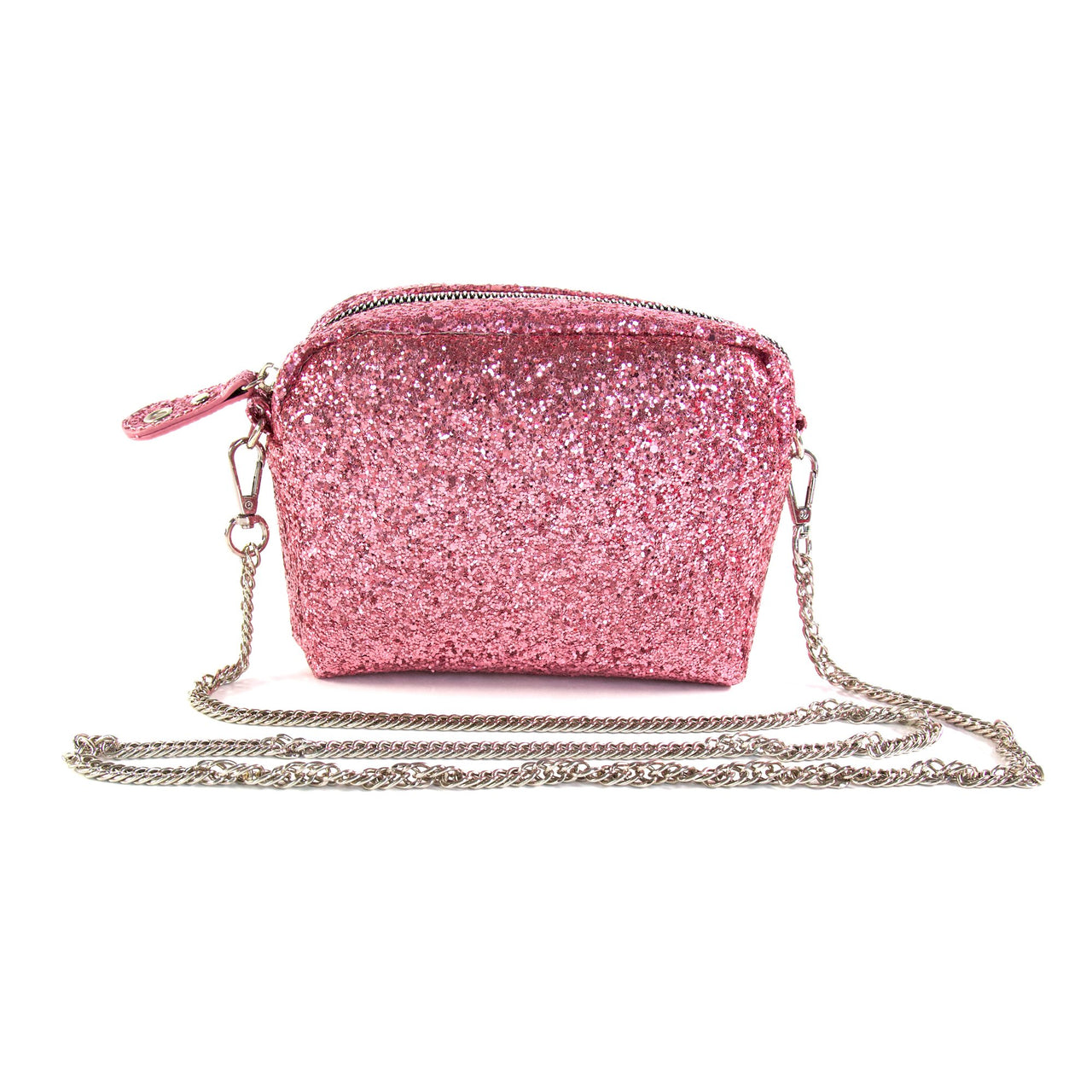 Bewaltz - Glitter Crossbody Handbag - Pink -