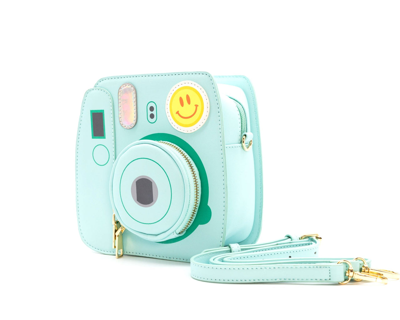 Oh Snap Instant Camera Handbag - Minty Blue -