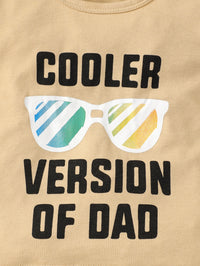 Thumbnail for Boys COOLER VERSION OF DAD Tee and Shorts Set - 2 PCS - T - 1 COLOR -