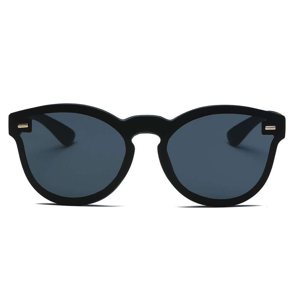 Durant | S1018 - Unisex Mirror Round Sunglasses - 5 COLORS -