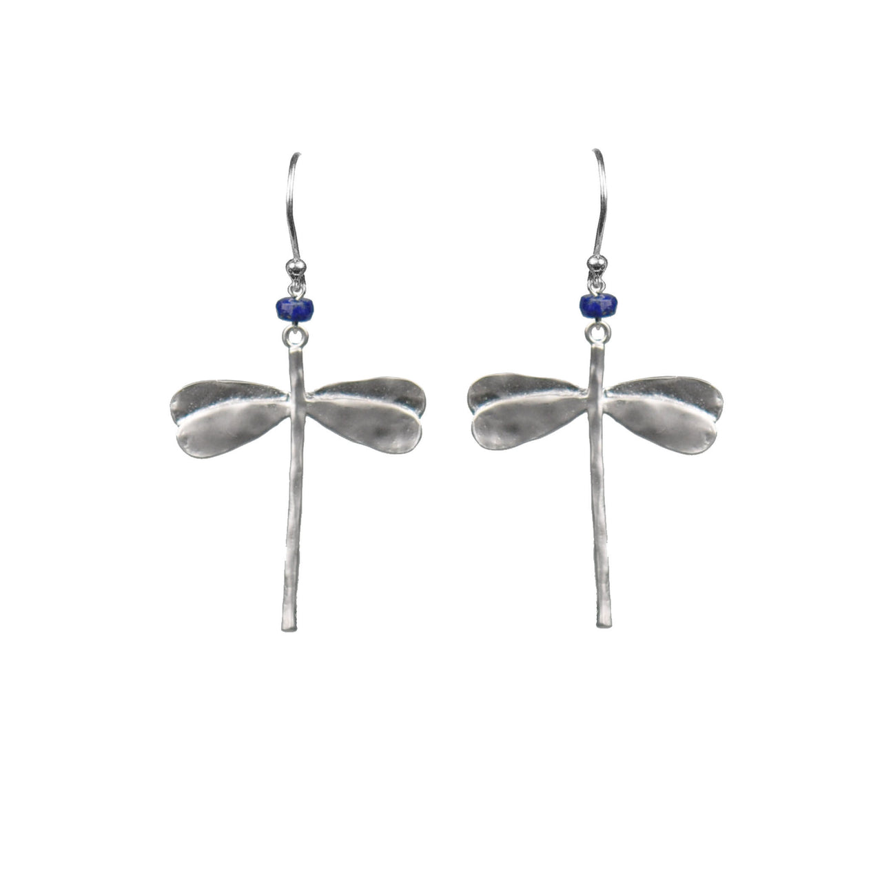 Gena Myint - Dragonfly Lapis Lazuli Earrings -