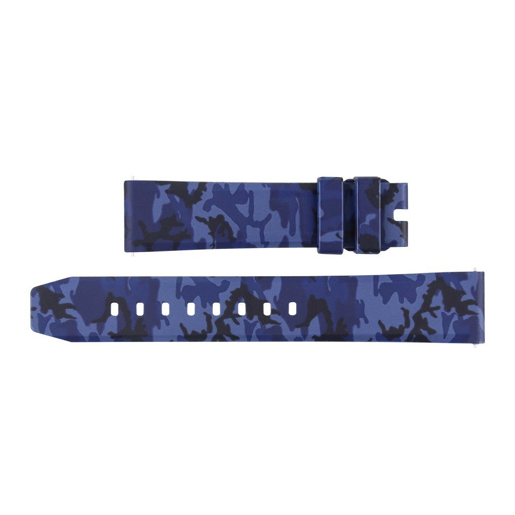 Simply Carbon Fiber - APOLLO Series Strap | BLUE CAMO -