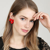 Thumbnail for Riah Fashion - Flower Earrings - 7 COLORS -