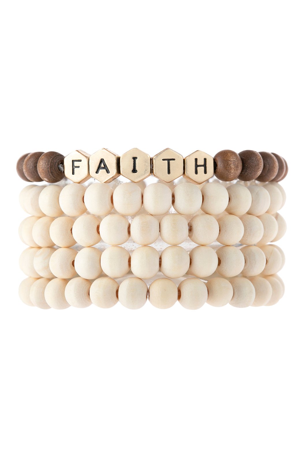 "Faith" Multiline Bracelet