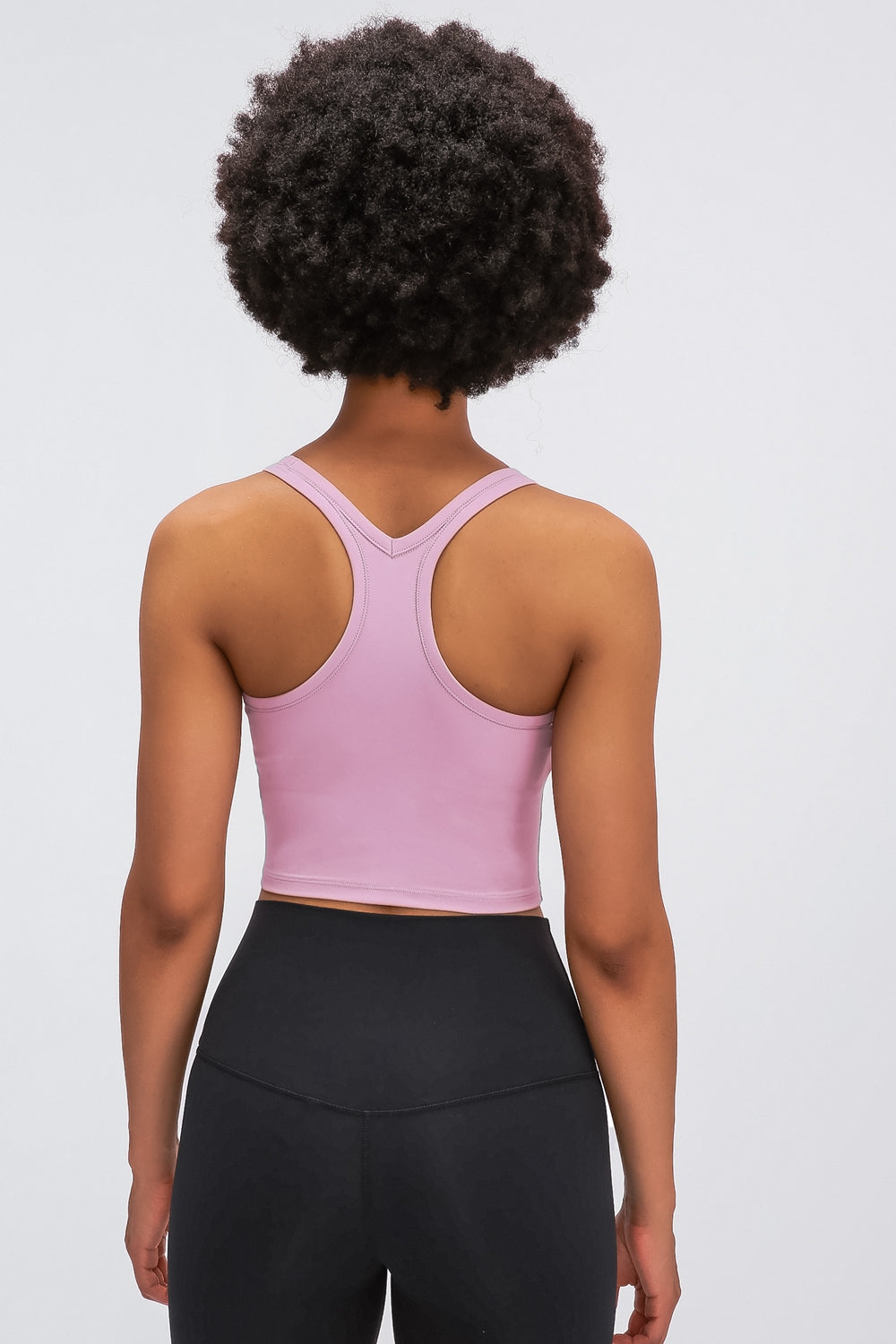 Racerback Sports Bra - T - 6 COLORS -