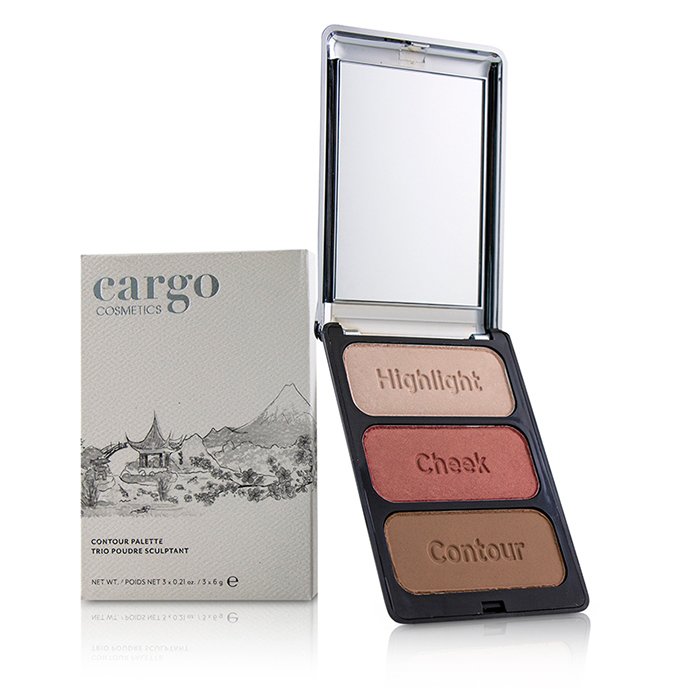 CARGO - Contour Palette 3x6g/0.21oz - 2 COLOR SCALES