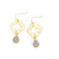 Thumbnail for Christie Jean - Lucky Druzy Earrings - 5 COLORS -