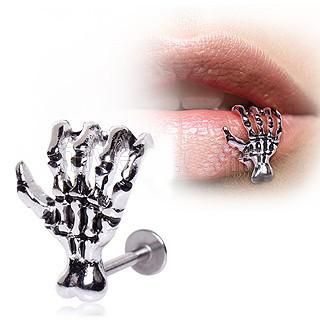 Surgical Steel Zombie Claw Labret - Lip -