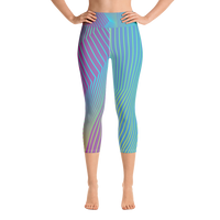 Thumbnail for FYC - Women's All Day Comfort Yoga Navagio Capri Leggings - 1 COLOR -