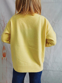 Thumbnail for Turtleneck Long Sleeve Sweater - 1 OVERSIZE - T - 6 COLORS -