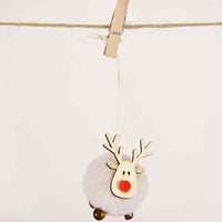 Thumbnail for 4-Piece Reindeer Hanging Ornaments - [5-10 DAY DELIVERY] - T - 4 PCS. -