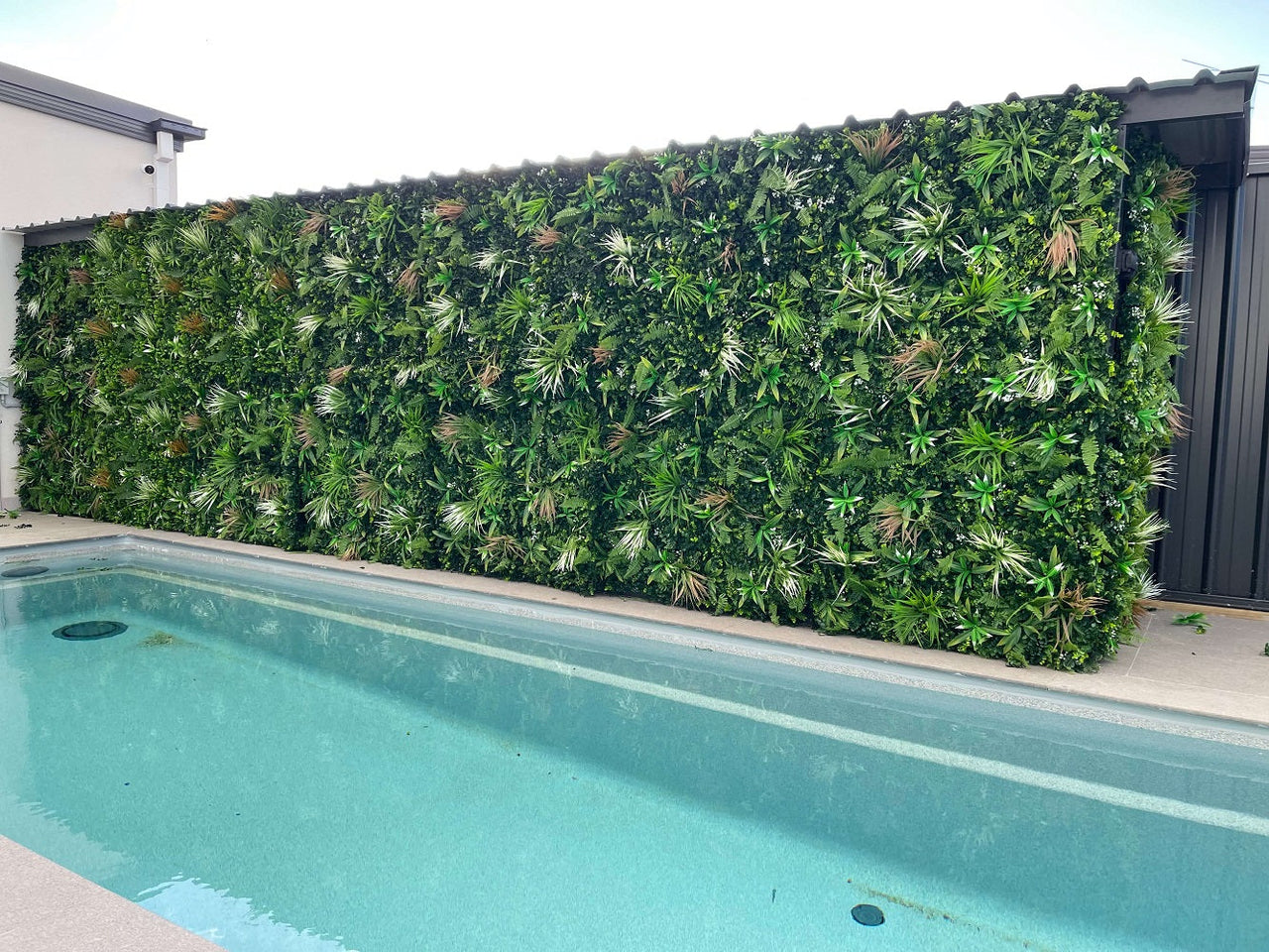 Sample Panel of Wild Tropics Artificial Vertical Garden (Small Sample) UV Resistant