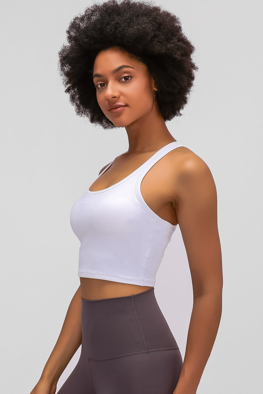 Racerback Sports Bra - T - 6 COLORS -