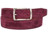 Thumbnail for PAUL PARKMAN - Men's Purple Suede Belt -