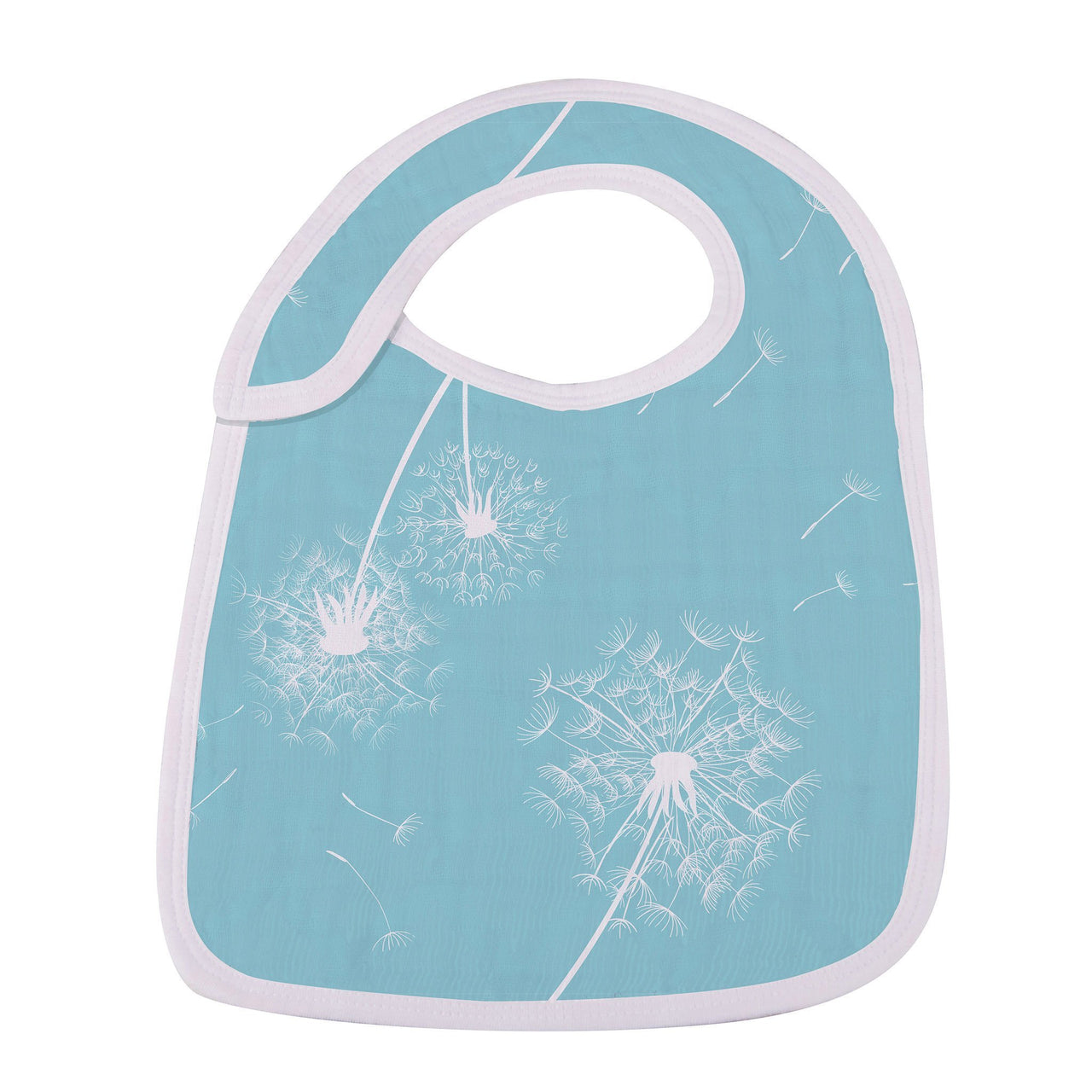 Newcastle - Dandelions Bamboo Muslin Snap Bibs 3pk -