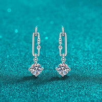 Thumbnail for 2 Carat Moissanite 925 Sterling Silver Earrings