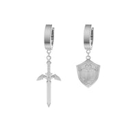 Thumbnail for Mister - Sword & Shield Earrings - 3 COLORS -