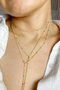 Thumbnail for Show Me the Ways Necklace, Gold finish -