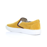 Thumbnail for Suede Slip on Sneaker (Mustard)